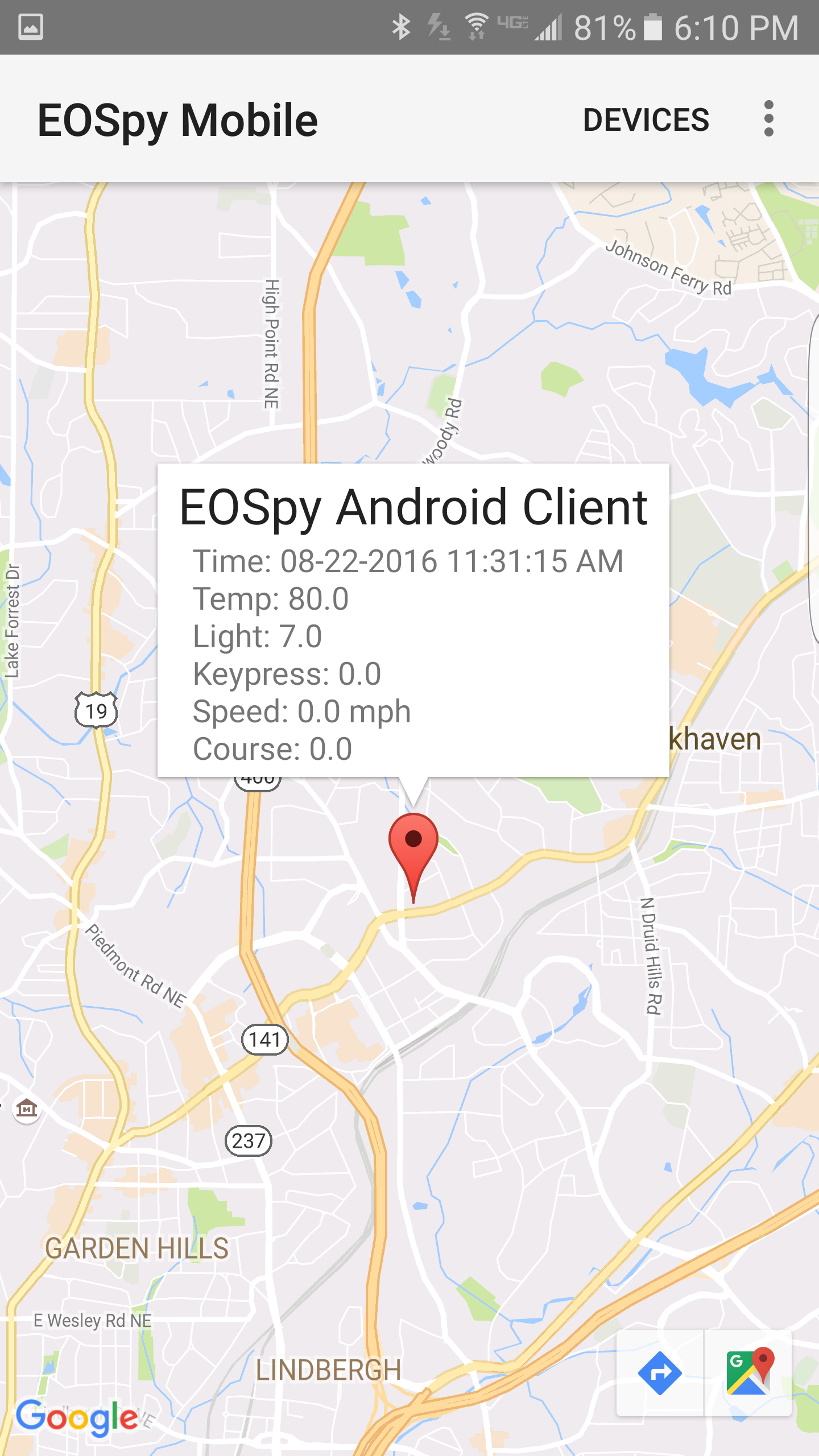 EOSpyMap